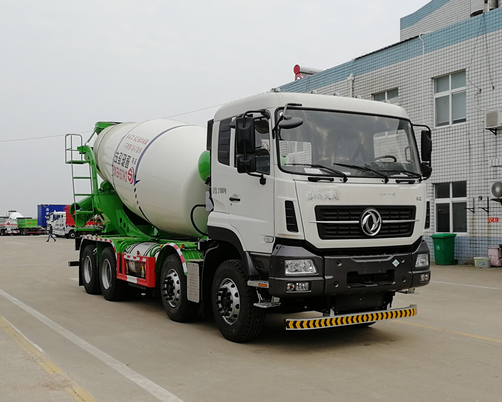 10-12方LNG CNG天龍混凝土攪拌車